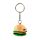 Hammy de Burger Foodiemals 3D PVC Sleutelhanger