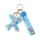 QuirKeys Regenboog Vliegtuig PVC Tasbedel met vloeistof