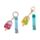 QuirKeys Fruit Ijslollie PVC Tasbedel met vloeistof