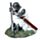 Protector of the Kingdom Knielende Middeleeuwse Ridder