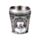 Middeleeuwse Witte Ridder Borrelglaasje Shot Glas