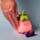 Foodiemals Aubergine LED Nachtlamp & Telefoonhouder