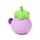Foodiemals Aubergine LED Nachtlamp & Telefoonhouder
