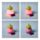 Foodiemals Aubergine LED Nachtlamp & Telefoonhouder