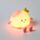 Foodiemals Perzik LED Nachtlamp & Telefoonhouder