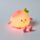Foodiemals Perzik LED Nachtlamp & Telefoonhouder