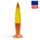 Kleurveranderende USB tornadolamp - Oranje