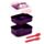 Moomin Paars Clip Bento Box Lunchtrommel met bestek