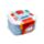 Peanuts Snoopy & Woodstock Clip Bento Box Lunchtrommel & bestek