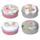 Julie Dodsworth Roze Bloemig Design Lipbalsem in blik