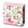 Julie Dodsworth Roze Bloemig Design Lipbalsem in blik