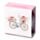 Julie Dodsworth Roze Bloemig Design Lipbalsem in blik