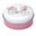 Julie Dodsworth Roze Bloemig Design Lipbalsem in blik