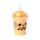 Foodiemals Bubble Tea Lipbalsem in gevormde houder