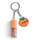 Foodiemals Perzik Lipolie Stick Sleutelhanger met bedeltje