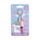 Unicorn Magic Snoep Lipolie Stick Sleutelhanger met bedeltje