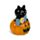 Spooky Lipbalsem in Pompoen Kat Houder
