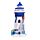 Blauwe Vuurtoren 3D Zee & Strand Souvenir Magneet 