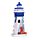 Blauwe Vuurtoren 3D Zee & Strand Souvenir Magneet 