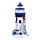 Blauwe Vuurtoren 3D Zee & Strand Souvenir Magneet 
