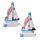 Zeilboot bord & vis 3D Zee & Strand Souvenir Magneet 