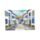 Strand & Zee Magneet Gekleurde Huizen Straat