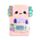 Adoramals Maddie de Axolotl Pluche Notitieboekje Buidel