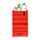 Peanuts Snoopy & Woodstock Flip Open Memoblok