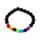 Chakra Lava-steen kralen & Edelstenen Armband