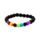 Chakra Lava-steen kralen & Edelstenen Armband