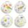 Jan Pashley Vleugels & Wilde Bloemen Compact Make Up Spiegeltje