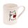 Kat met Hart Stoneware Mok