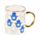 Bescherming Evil Eye Hand Porselein Mok