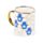 Bescherming Evil Eye Hand Porselein Mok