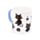 Lucky de Zwarte Kat Club Porselein Mok