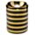 Eden Metallic Goud Streep Keramiek Mini Geurbrander - Small