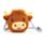 Highland Coo Koe Crossbody Schoudertas