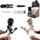 Boxende Schedel Plastic PVC Pen  - Zwart