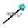 Hatsune Miku Fijnschrijver Pen Siliconen Top