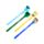 Set van 4 Uitwisbare Pennen Minecraft Chibi Top