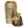 Egyptische Mummie Kruik Goudkleurig