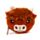 Highland Coo Koe Mini Kleingeld Beurs 