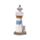 Strandsouvenir - Vuurtoren Wit Vis