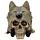 Schedel met Wolf Hoofd Woonaccessoire