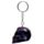 Donker Metallic & Goud Schedel Sleutelhanger
