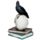 Kraai op Schedels & Boeken Woonaccessoire
