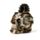Steampunk Stijl Schedel met Tandwielen en Veren Woonaccessoire