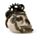 Steampunk Stijl Schedel met Tandwielen en Veren Woonaccessoire