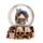 Schedel Sneeuwbol met dieren Woonaccessoire
