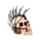 Punk Schedel met ketting & messen Hanekam